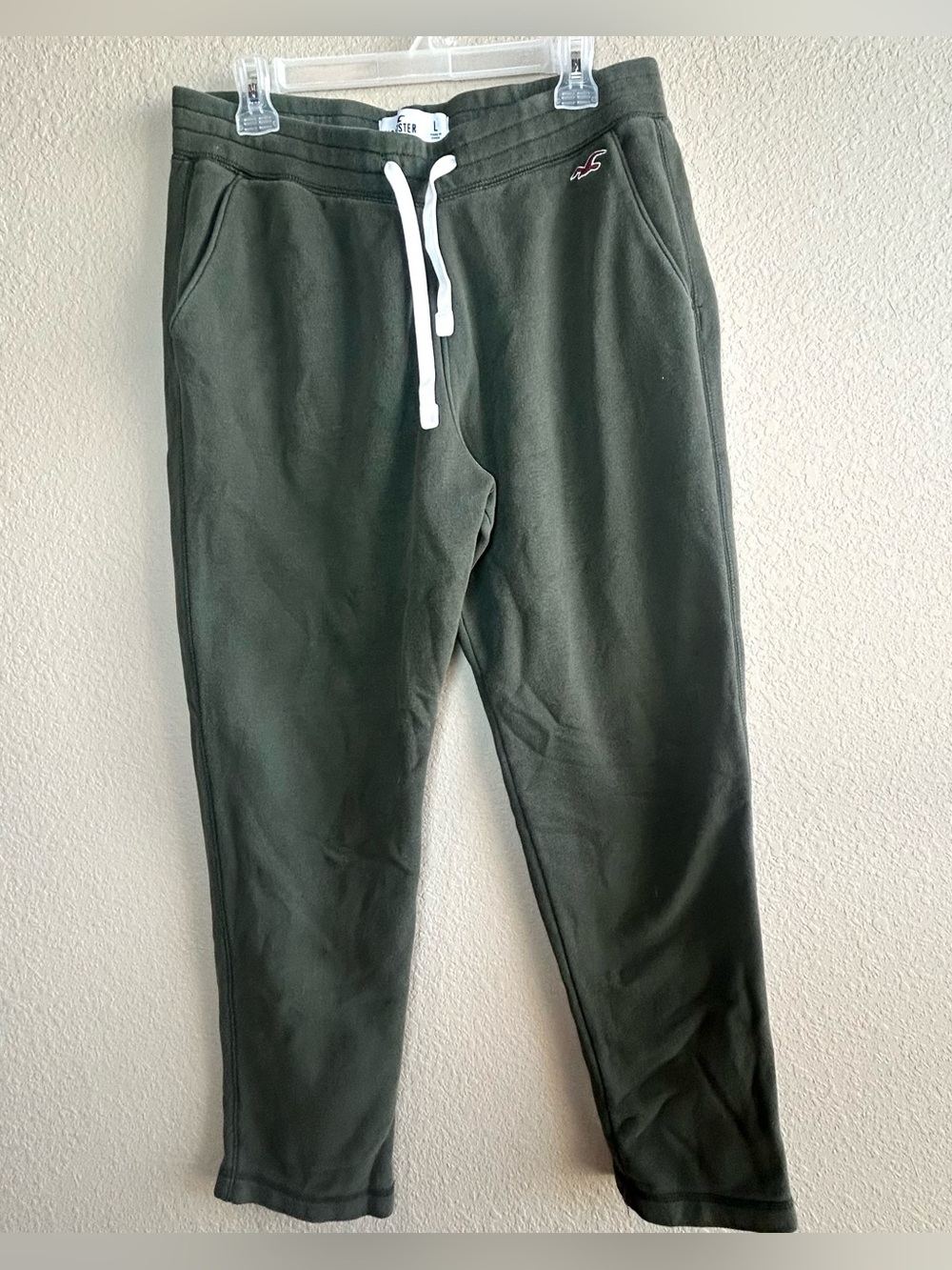 Hollister Joggers Dark Olive Size Large Athleisire Mall Y2K